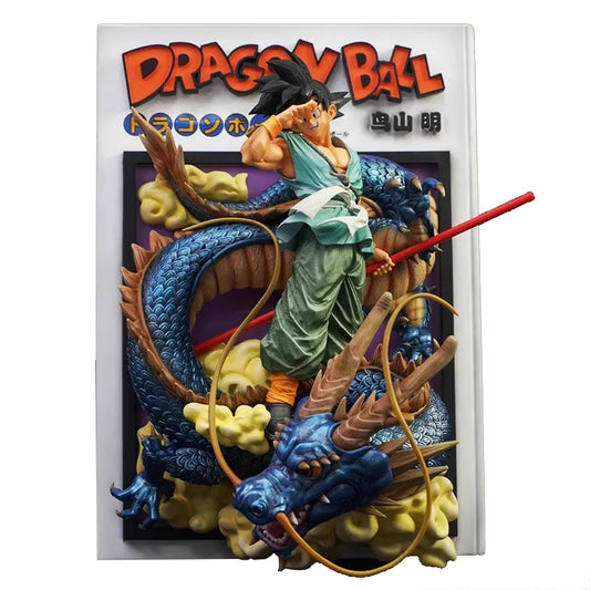 Dragon Ball Figure-Out 3d Manga Painting Room Decor 35cm